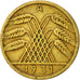 GERMANY, WEIMAR REPUBLIC, 10 Reichspfennig, 1931, Berlin, VF(30-35)