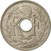 France, Lindauer, 25 Centimes, 1918, EF(40-45), Copper-nickel, KM:867a