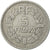 France, Lavrillier, 5 Francs, 1950, Beaumont - Le Roger, TTB+, Aluminium