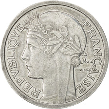 France, Morlon, Franc, 1957, Paris, AU(50-53), Aluminum, KM:885a.1, Gadoury:473b
