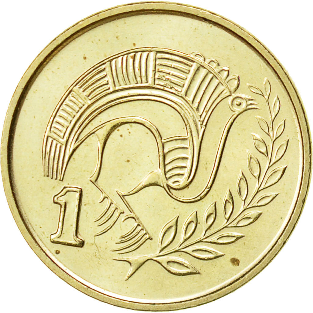 Cyprus, Cent, 2003, AU(50-53), Nickel-brass, KM:53.3