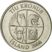 Iceland, 10 Kronur, 2008, AU(50-53), Nickel plated steel, KM:29.1a