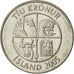 Iceland, 10 Kronur, 2005, SS+, Nickel plated steel, KM:29.1a