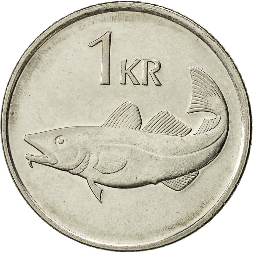 Iceland, Krona, 2011, AU(50-53), Nickel plated steel, KM:27A
