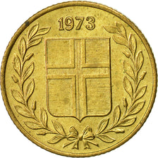 Iceland, 50 Aurar, 1973, EF(40-45), Nickel-brass, KM:17