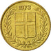 Iceland, 50 Aurar, 1973, EF(40-45), Nickel-brass, KM:17