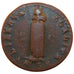 Haiti, 2 Centimes, 1841, KM #22, VF(20-25), Copper, 4.80