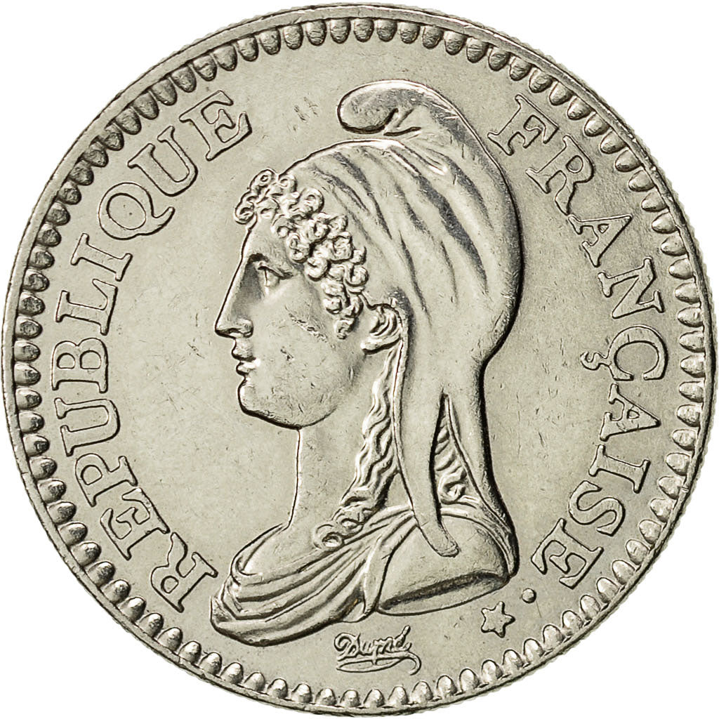 France, République, Franc, 1992, Paris, EF(40-45), Nickel, KM:1004.1
