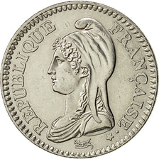 France, République, Franc, 1992, Paris, EF(40-45), Nickel, KM:1004.1