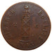 Haiti, 2 Centimes, 1846, KM #26, AU(50-53), Copper, 26, 5.40
