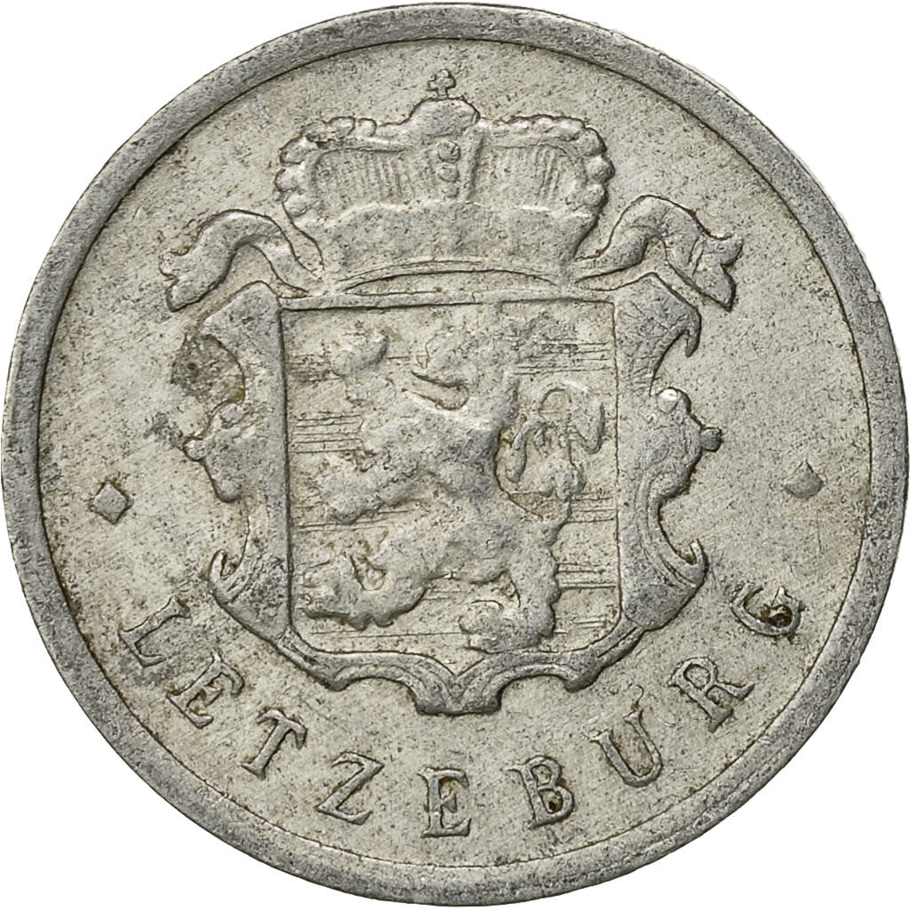 Luxemburgo, Jean, 25 Centimes, 1967, BC+, Aluminio, KM:45a.1