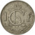 Luxemburg, Charlotte, Franc, 1953, S+, Copper-nickel, KM:46.2