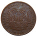 Haiti, 1 Centime, 1886, Paris, KM #48, AU(50-53), Bronze, 5.00