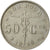 Moneta, Belgia, 50 Centimes, 1930, AU(50-53), Nikiel, KM:87