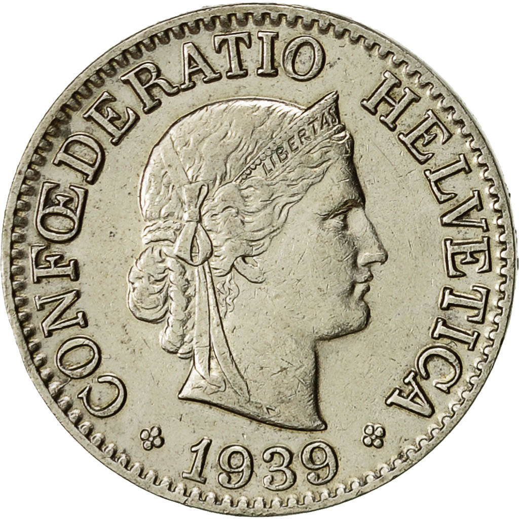 Suiza, 10 Rappen, 1989, Bern, MBC+, Cobre - níquel, KM:27