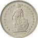Moneta, Szwajcaria, 1/2 Franc, 1989, Bern, VF(30-35), Miedź-Nikiel, KM:23a.3