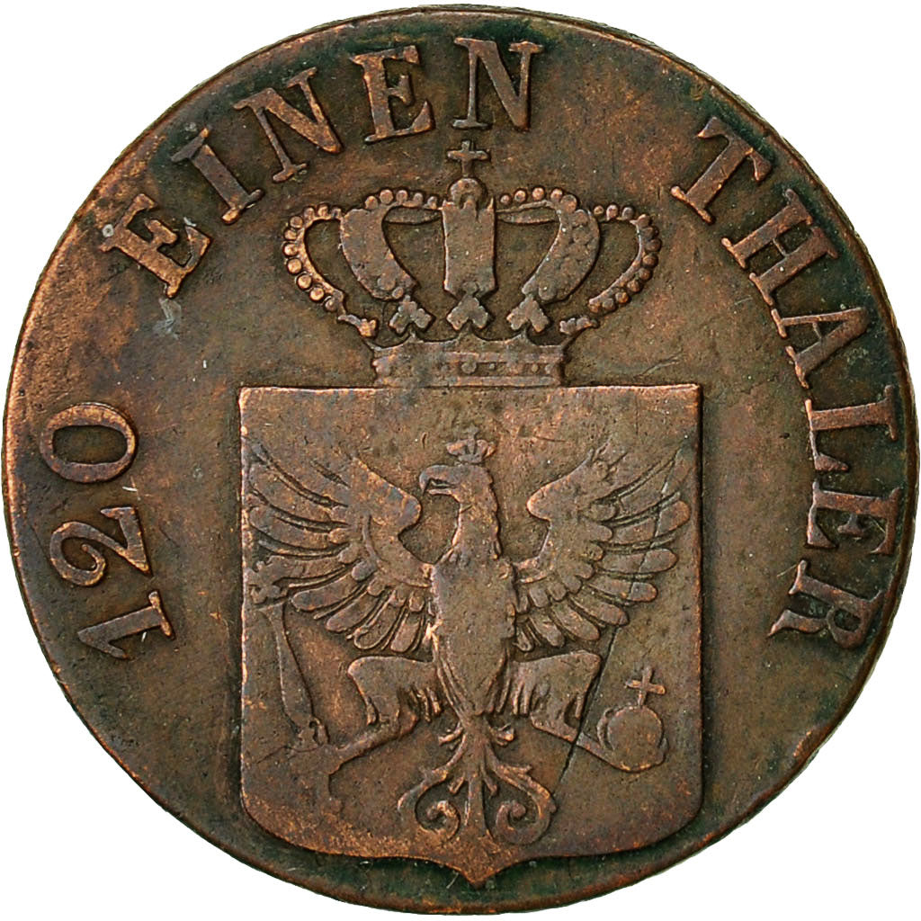 German States, PRUSSIA, Friedrich Wilhelm III, 3 Pfennig, 1831, Munich