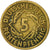 GERMANY, WEIMAR REPUBLIC, 5 Rentenpfennig, 1924, Hambourg, EF(40-45)