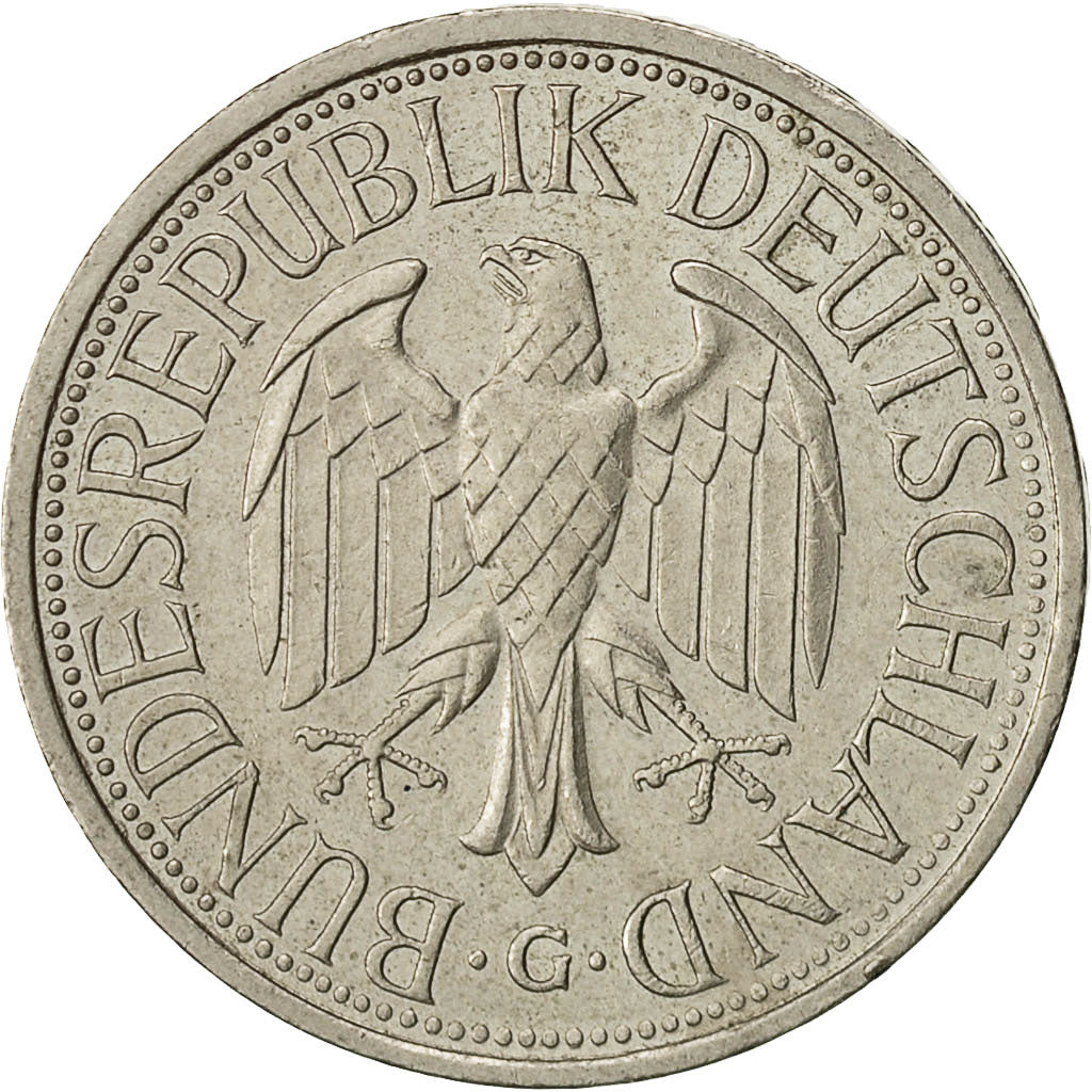 Bundesrepublik Deutschland, Mark, 1988, Karlsruhe, SS, Copper-nickel, KM:110