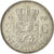 Paesi Bassi, Juliana, 2-1/2 Gulden, 1970, MB+, Nichel, KM:191