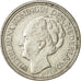 Netherlands, Wilhelmina I, 25 Cents, 1941, EF(40-45), Silver, KM:164