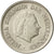 Paesi Bassi, Juliana, 25 Cents, 1966, BB, Nichel, KM:183
