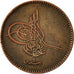 Turkey, Abdul Aziz, 5 Para, 1277, Qustantiniyah, EF(40-45), Copper, KM:699