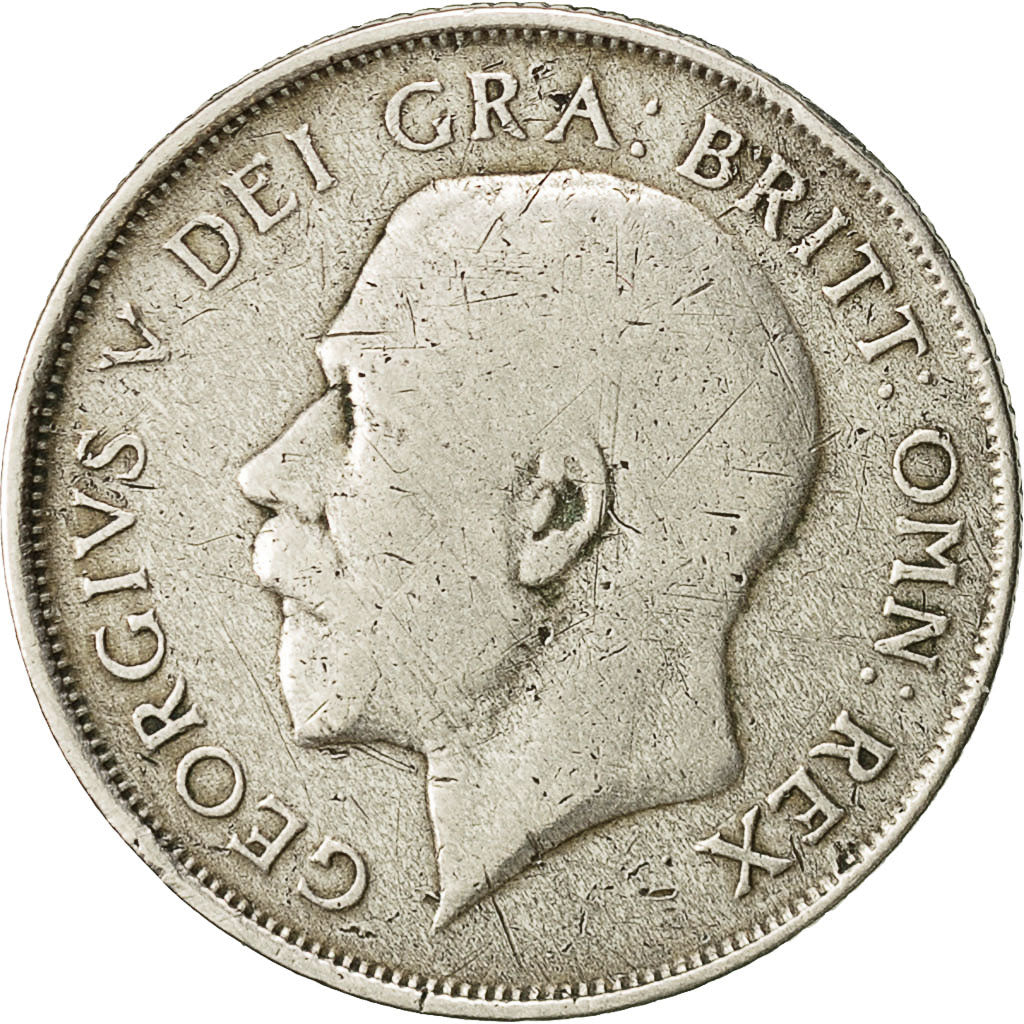 Great Britain, George V, Shilling, 1922, EF(40-45), Silver, KM:816a