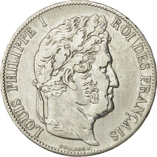 France, Louis-Philippe, 5 Francs, 1847, Paris, EF(40-45), Silver, KM:749.1