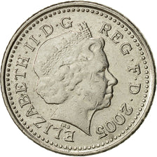 Great Britain, Elizabeth II, 5 Pence, 2005, EF(40-45), Copper-nickel, KM:988