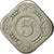 Moneta, Holandia, Wilhelmina I, 5 Cents, 1932, AU(50-53), Miedź-Nikiel, KM:153