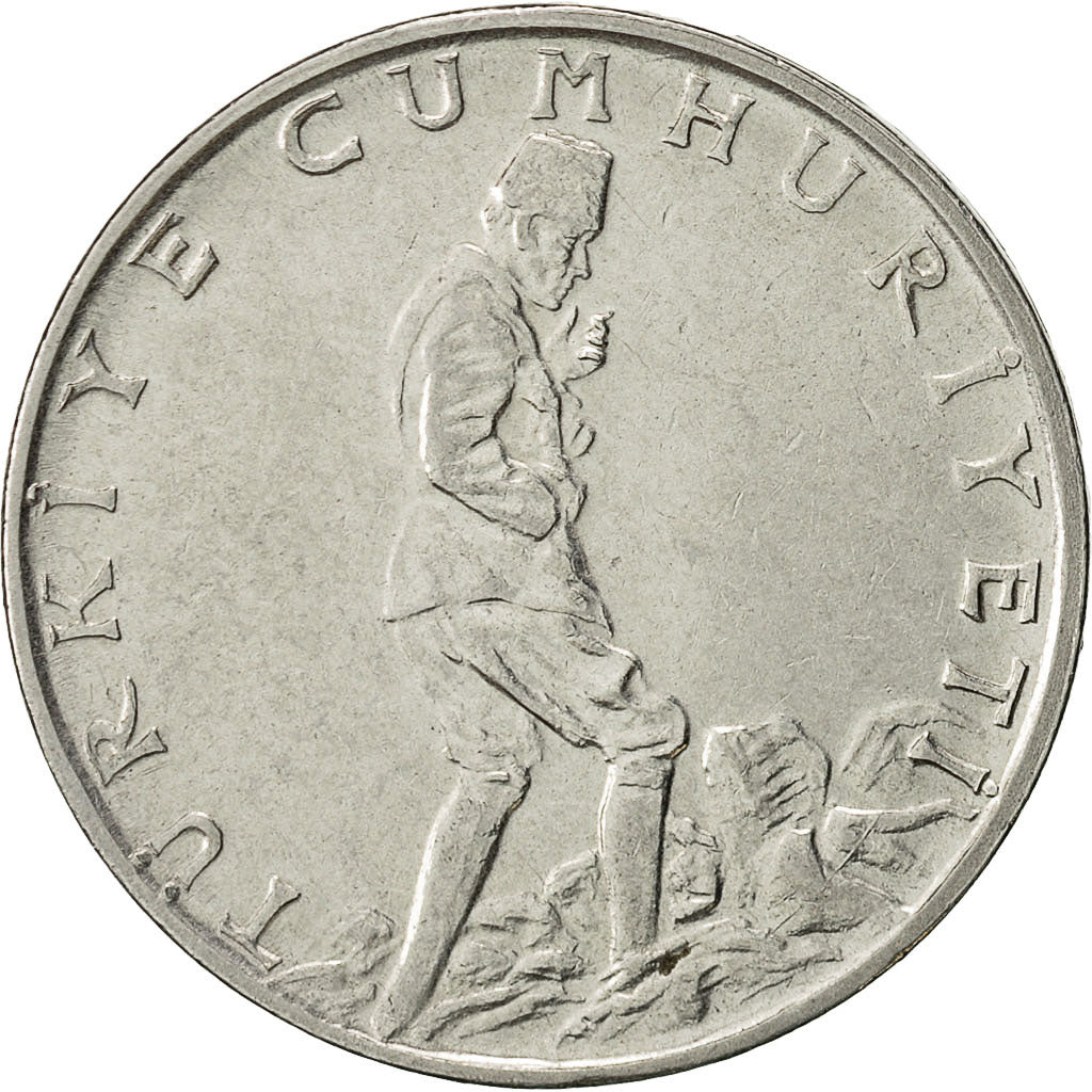 Turquie, 2-1/2 Lira, 1972, TTB+, Stainless Steel, KM:893.2