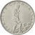 Moneta, Turcja, 2-1/2 Lira, 1972, AU(50-53), Stal nierdzewna, KM:893.2