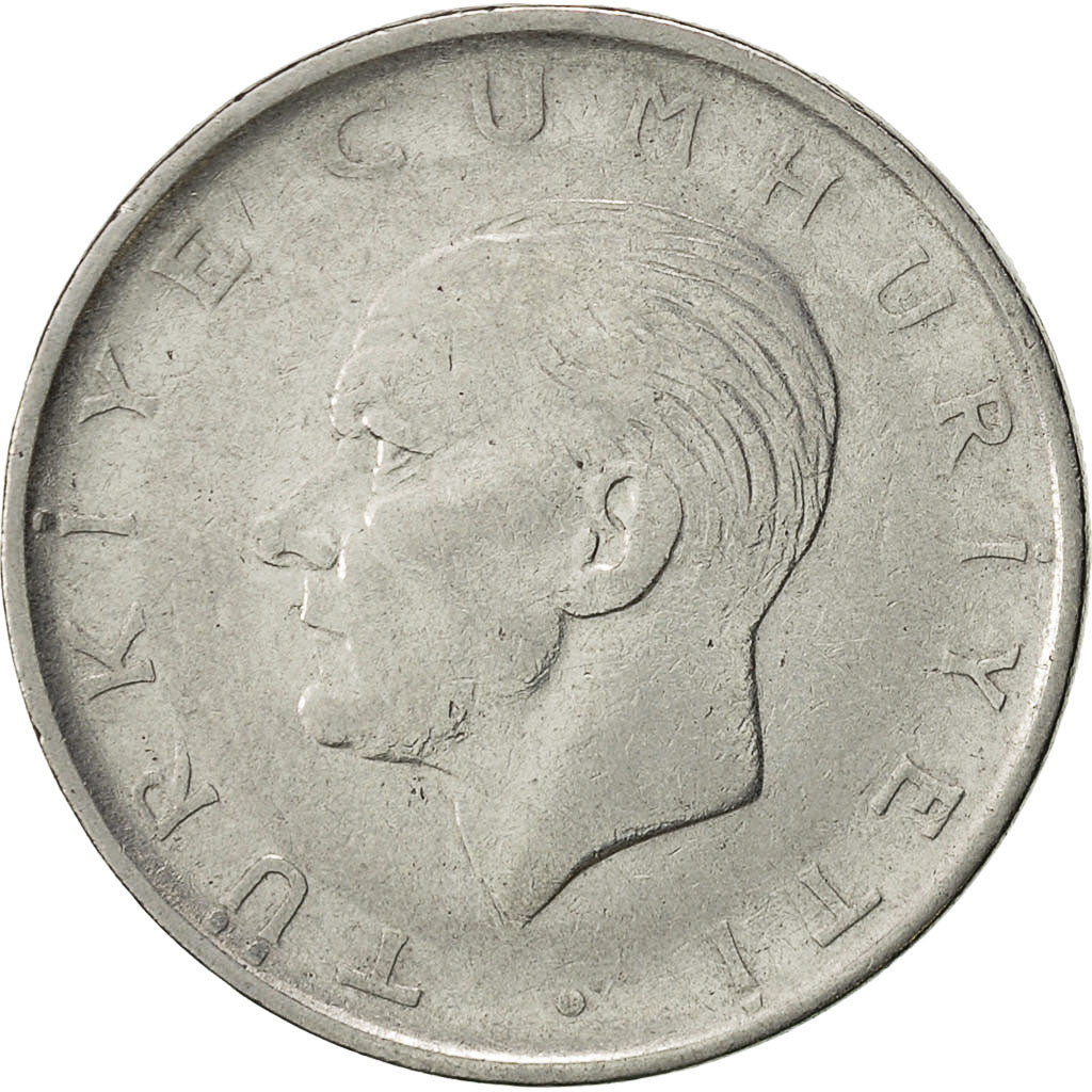 Turkey, Lira, 1966, VF(30-35), Stainless Steel, KM:889a.1