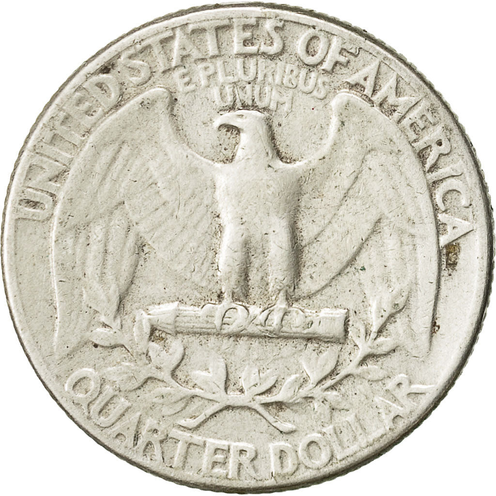 Stati Uniti, Washington Quarter, Quarter, 1953, U.S. Mint, Philadelphia, BB+