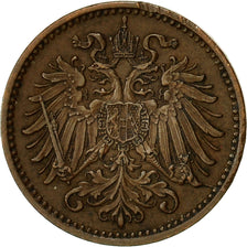 Österreich, Franz Joseph I, Heller, 1895, SS, Bronze, KM:2800