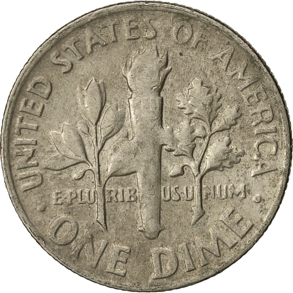 United States, Roosevelt Dime, Dime, 1967, U.S. Mint, Philadelphia, VF(30-35)