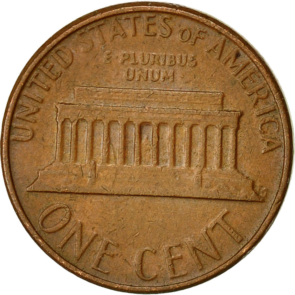 United States, Lincoln Cent, Cent, 1980, U.S. Mint, Denver, EF(40-45), Brass