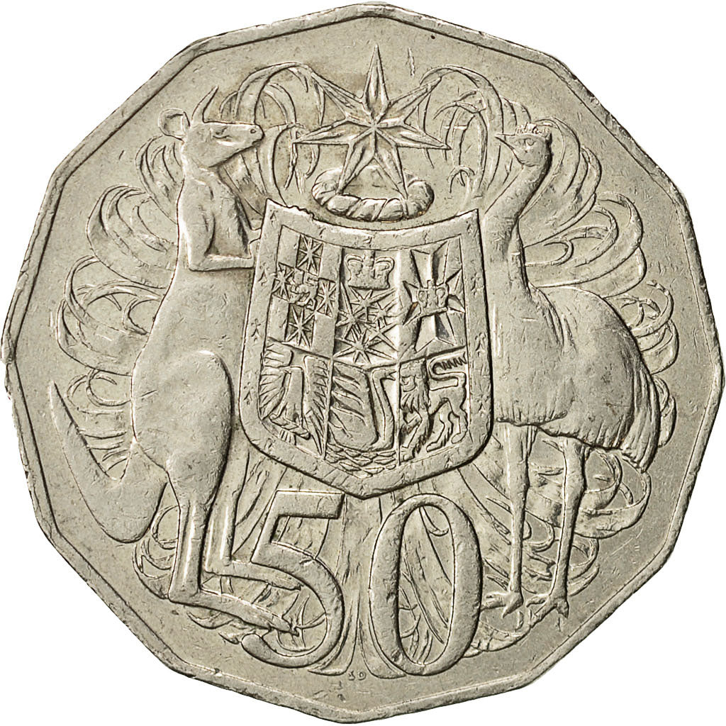 Australia, Elizabeth II, 50 Cents, 1997, EF(40-45), Copper-nickel, KM:83