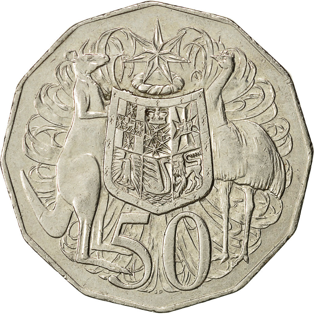 Australia, Elizabeth II, 50 Cents, 2004, EF(40-45), Copper-nickel, KM:404
