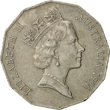 Australia, Elizabeth II, 50 Cents, 1996, VF(30-35), Copper-nickel, KM:83