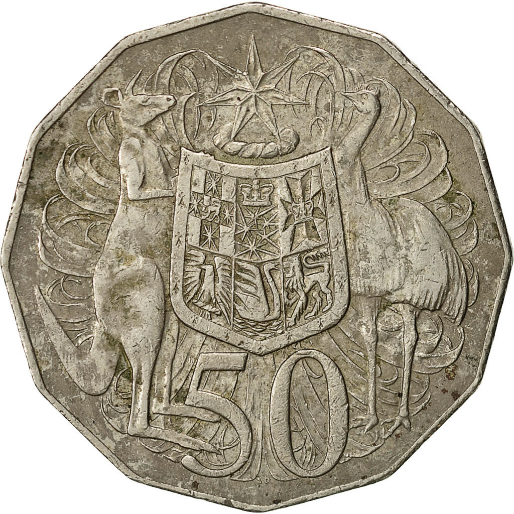 Australia, Elizabeth II, 50 Cents, 1996, VF(30-35), Copper-nickel, KM:83