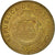 Costa Rica, 100 Colones, 2007, EF(40-45), Brass plated steel, KM:240a