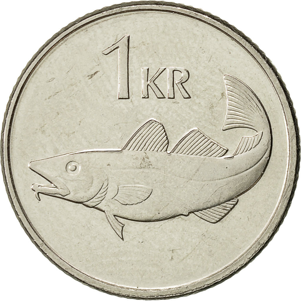 Iceland, Krona, 1999, EF(40-45), Nickel plated steel, KM:27A
