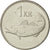 Moneta, Islandia, Krona, 1999, EF(40-45), Nickel platerowany stalą, KM:27A