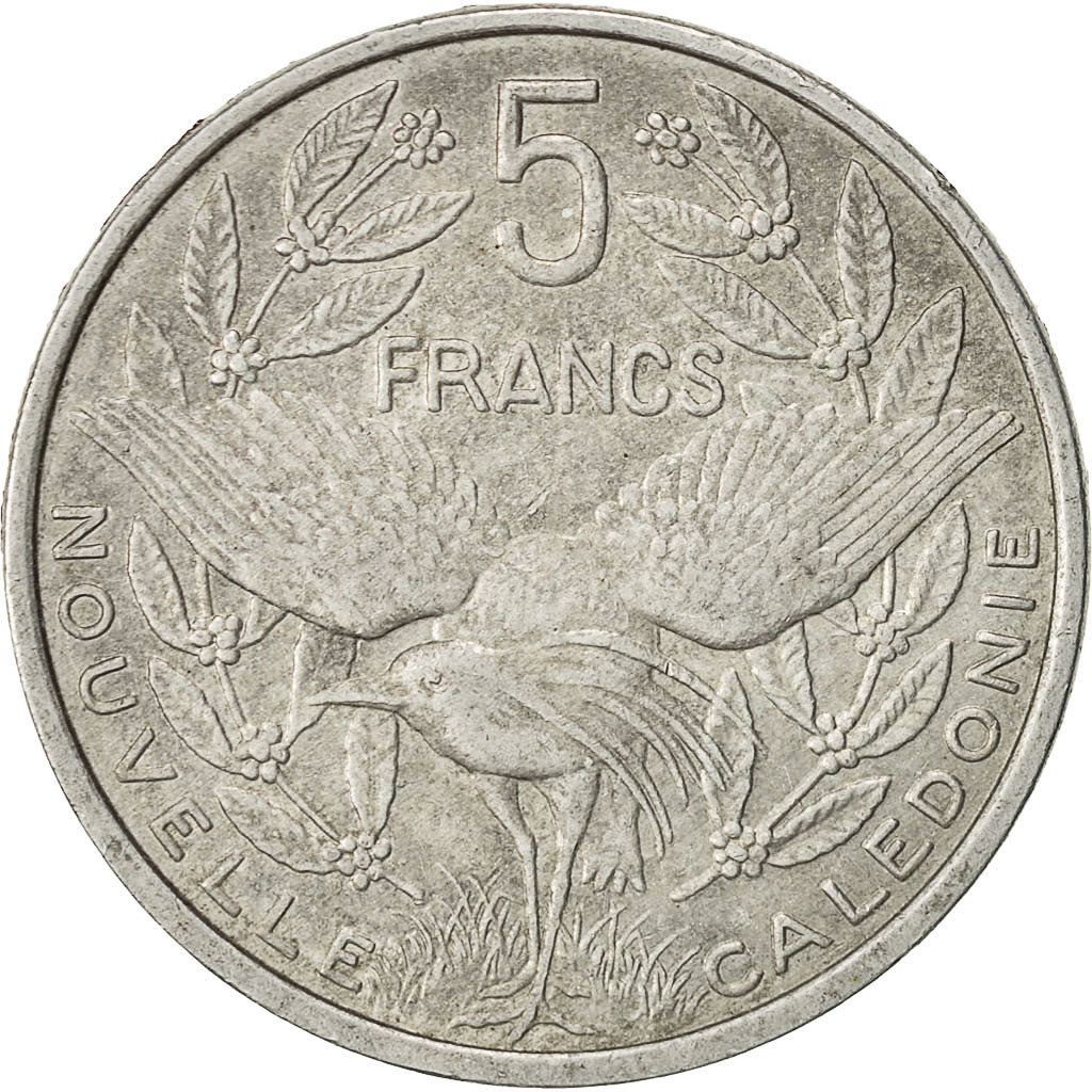 French Polynesia, 5 Francs, 2003, Paris, VF(20-25), Aluminum, KM:12