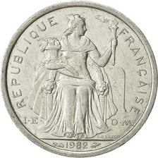 French Polynesia, Franc, 1982, Paris, EF(40-45), Aluminum, KM:11