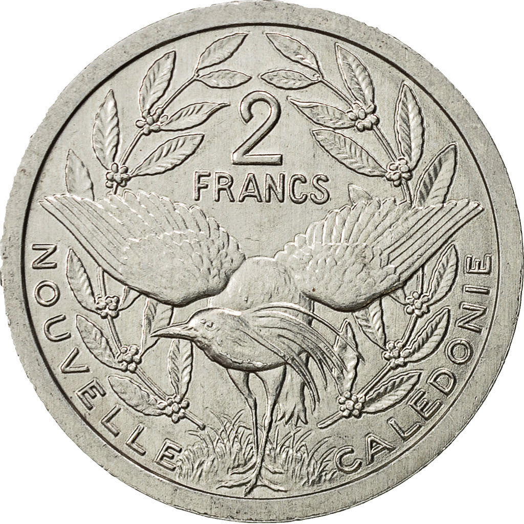 New Caledonia, 2 Francs, 2006, Paris, VF(20-25), Aluminum, KM:14