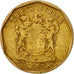 South Africa, 10 Cents, 1997, VF(20-25), Bronze Plated Steel, KM:161