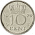 Paesi Bassi, Juliana, 10 Cents, 1979, BB, Nichel, KM:182